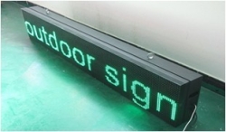 Single Red Color LED Sign
